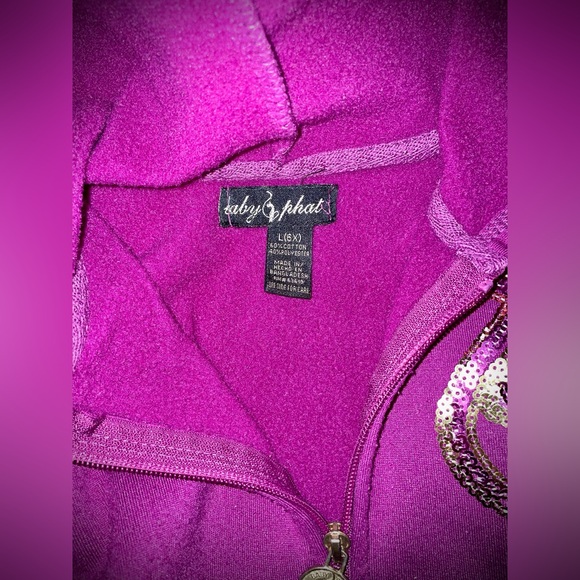 Baby Phat Girls size L/6x Sweatsuit - Picture 3 of 5